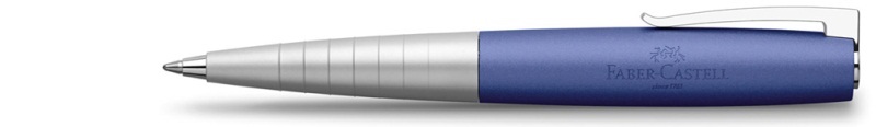 Faber Castell Loom - Metallic Blue Ballpen - Penna Sfera
